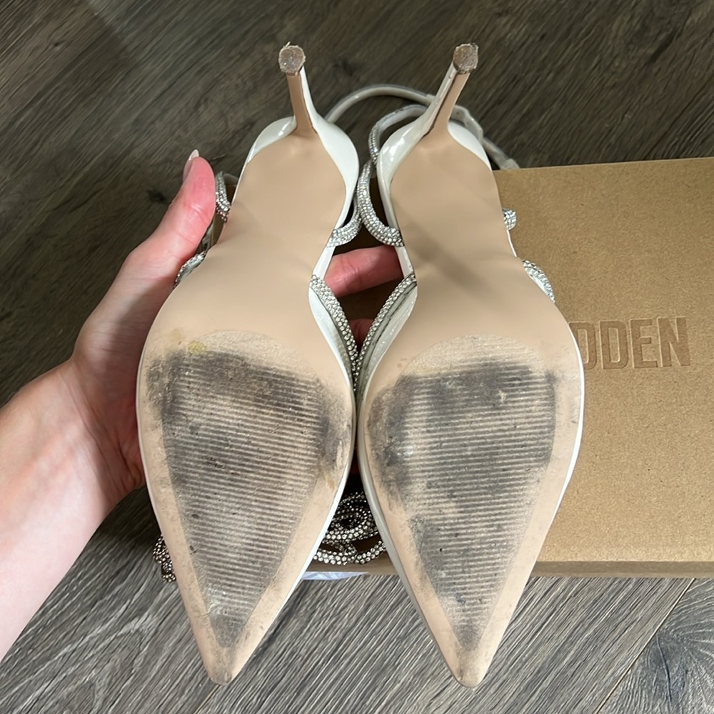 Steve Madden Viable Heel - Off White - Picture 14 of 16